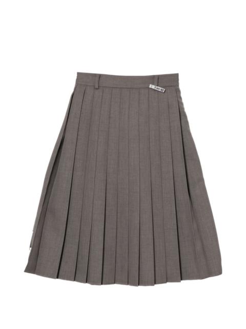 Maison MIHARAYASUHIRO pleated midi skirt