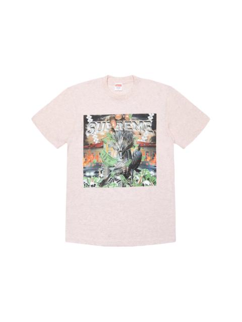 Supreme Supreme Dragon Tee Heather Pink