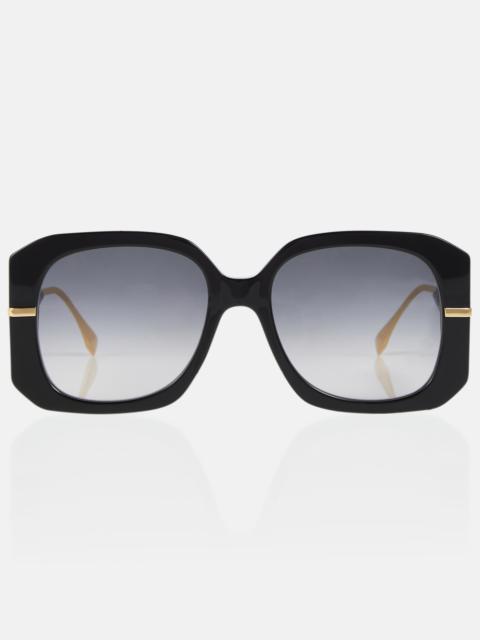 Fendigraphy square sunglasses