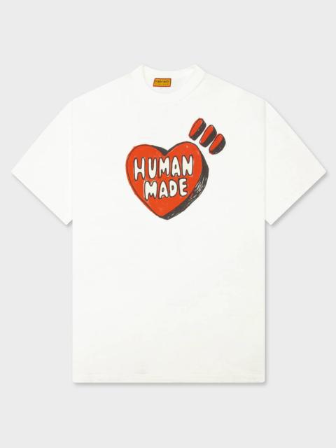 Human Made FUTURE PAST GRAPHIC T-SHIRT - WHITE