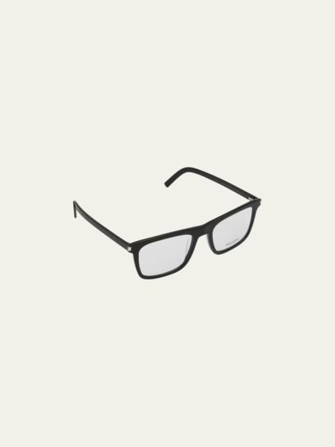 Men's SL 547 Slim Rectangle Optical Glasses