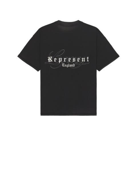 REPRESENT Legacy Overprint Tee