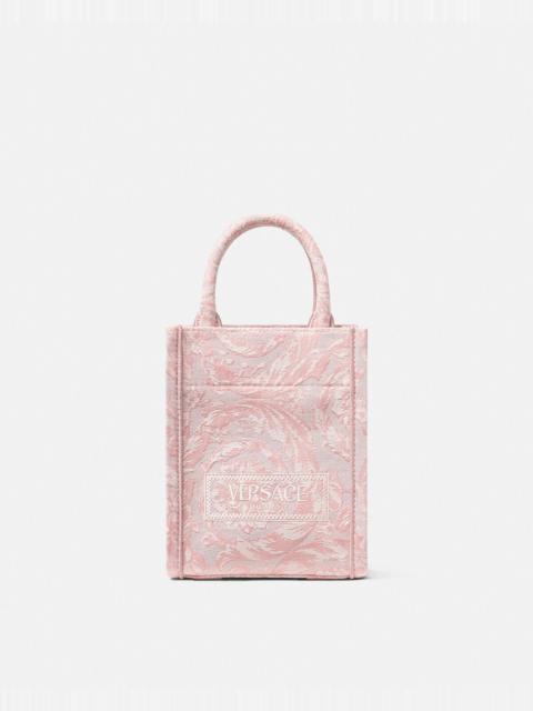 トートバッグ VERSACE Embroidered Fabric Mini Athena Handbag VERSACE Embroidered fabric mini Athena handbag