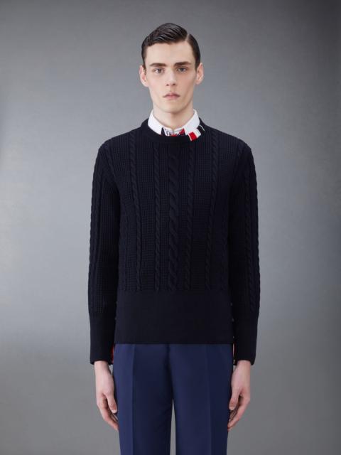 Thom Browne striped virgin wool shirt
