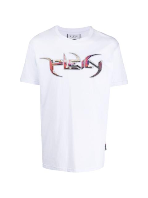 logo-print cotton T-shirt