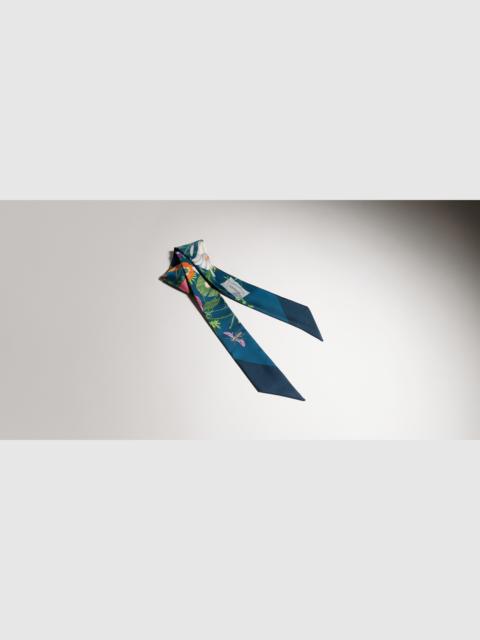 GUCCI Printed silk twill ribbon