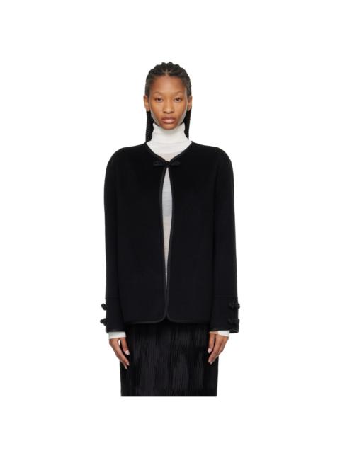 RÓHE Black Double-Faced Pankou Jacket