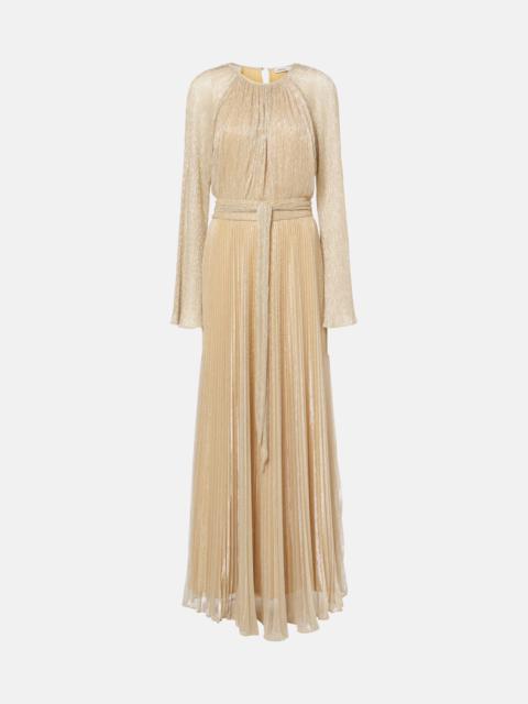 Pleated gown