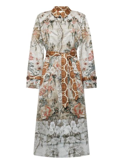 Pierre-Louis Mascia floral-print coat