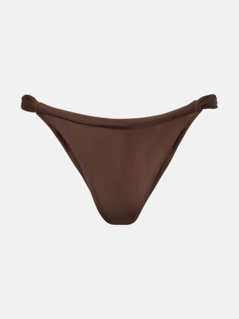 FAITHFULL Andez ruched bikini bottoms