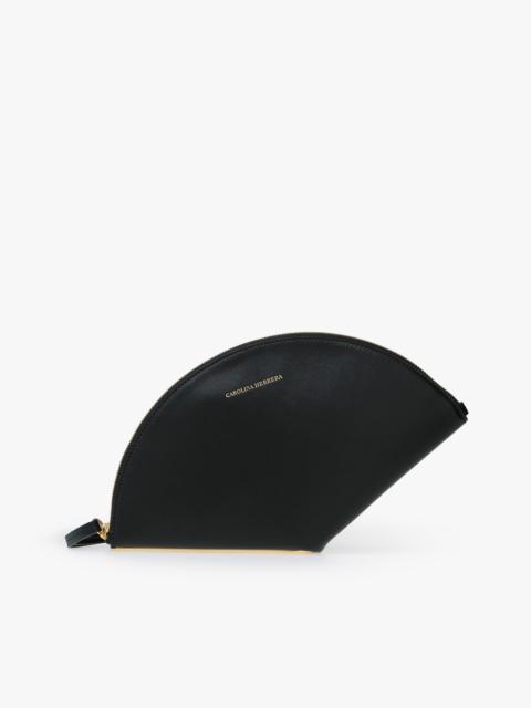 CAROLINA HERRERA Consuelo Leather Clutch