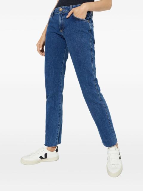 ONE TEASPOON Truckers raw-edge jeans