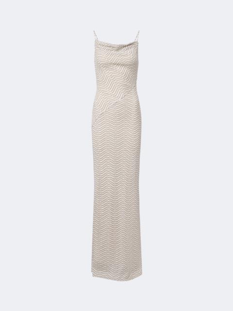 Missoni Zigzag lamé maxi dress