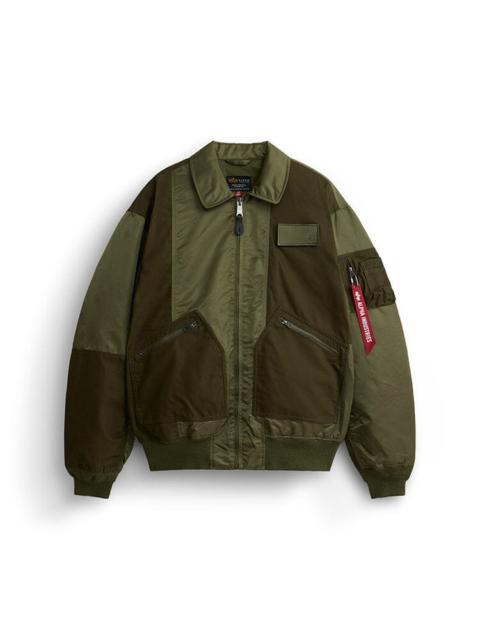 ALPHA INDUSTRIES MIXED MEDIA CWU 36P MOD JACKET