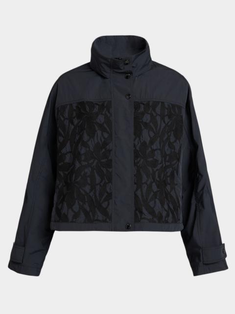 Moncler Epimedium Embroidered Jacket