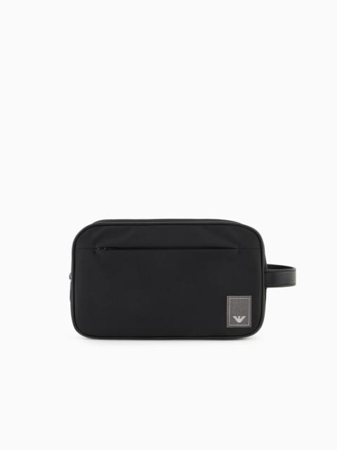 EMPORIO ARMANI Travel Essential nylon washbag