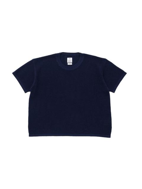 visvim JUMBO KNIT S/S (SI/C) W NAVY