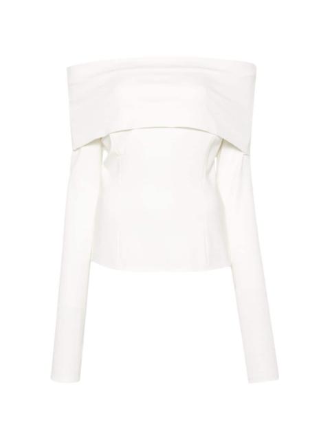 DOROTHEE SCHUMACHER off-shoulder blouse