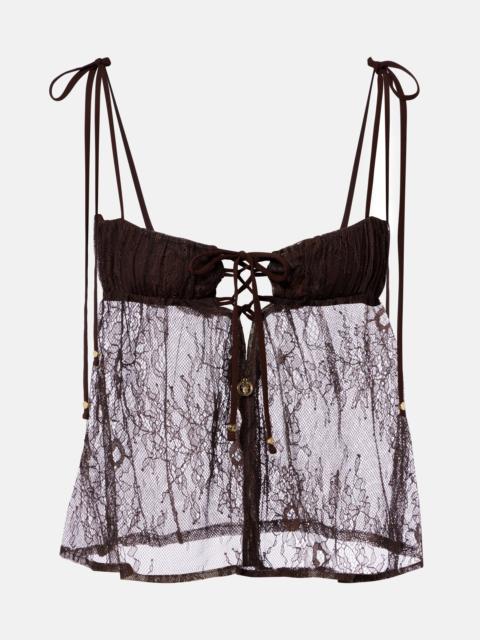 BANANHOT Kendall lace top