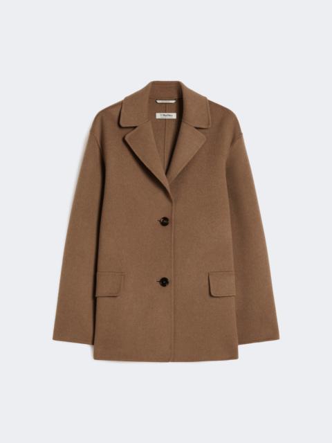 Max Mara ELFI Single-breasted double-faced wool jacket - CAMEL