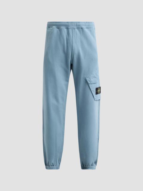 Stone Island Men's Felpa Cotton Joggers - Blue Acciaio