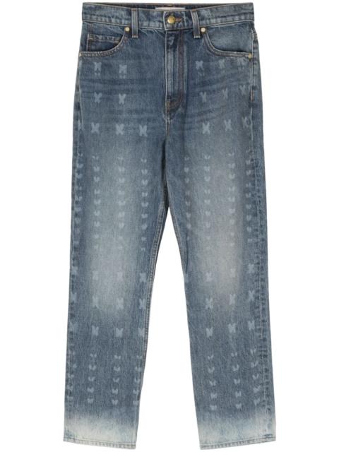 ULLA JOHNSON Cropped Agnes 청바지