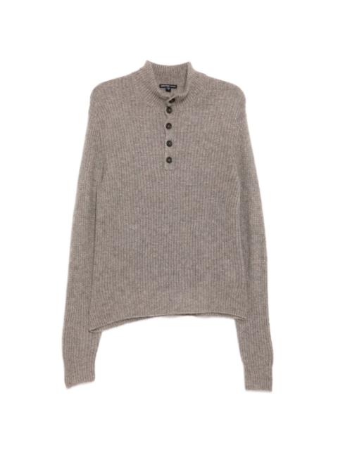 JAMES PERSE button lightweight jumper