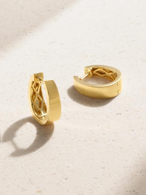 ANITA KO Small Meryl 18-karat Gold Hoop Earrings