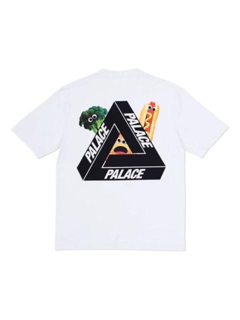 PALACE PALACE Short Sleeve Unisex White T-Shirt P12TS018