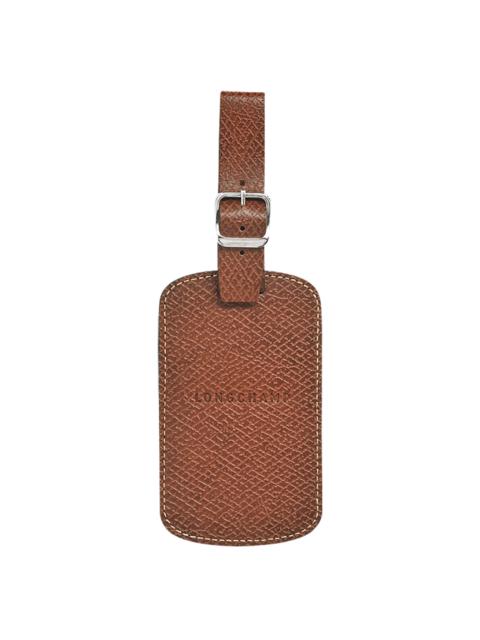 Longchamp Boxford Luggage tag Brown - Leather