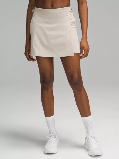 lululemon Wrap-Front Mid-Rise Golf Skirt