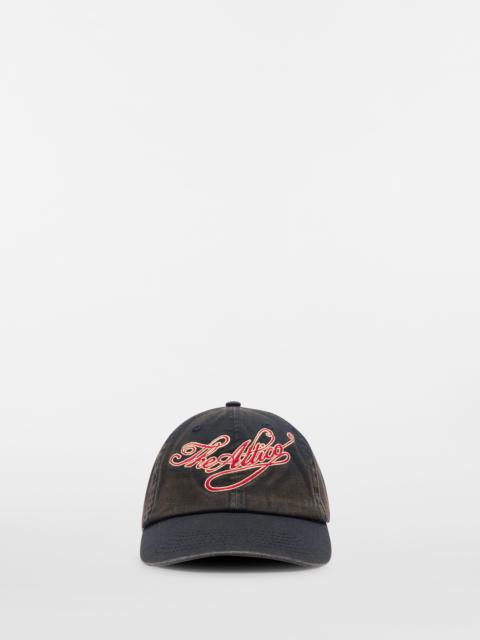 THE ATTICO BLACK AND RED CAP