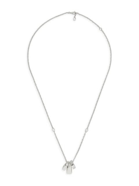 GUCCI Men's Tag Necklace - Silver