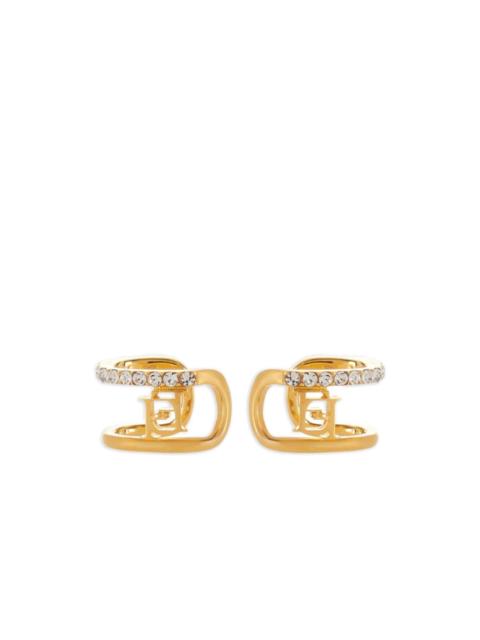 ELISABETTA FRANCHI crystal-embellished earrings
