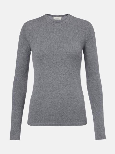 LISA YANG Vivian knitted cotton and cashmere top