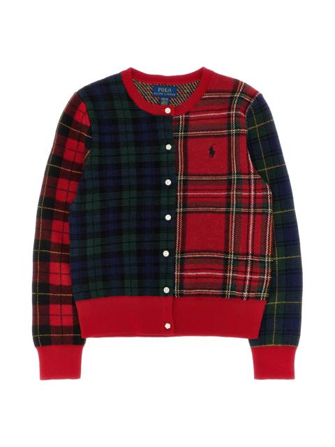 Polo Ralph Lauren Scottish Cardigan And Top Set