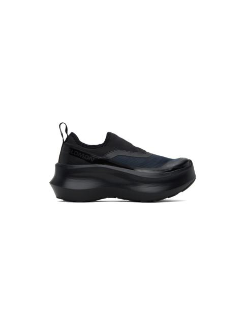 Black Salomon Edition Slip On Platform Sneakers