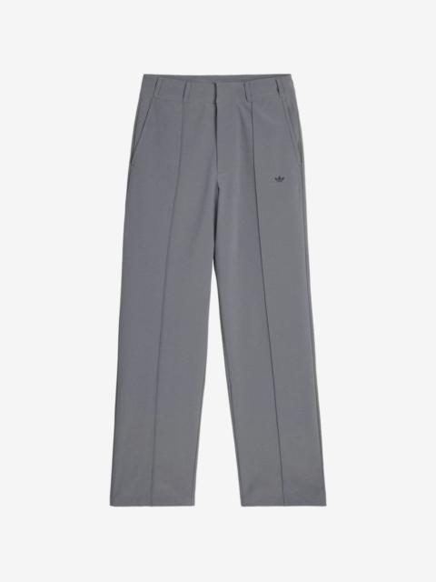 Song for the Mute x Adidas 007 logo-embroidered pintuck trousers
