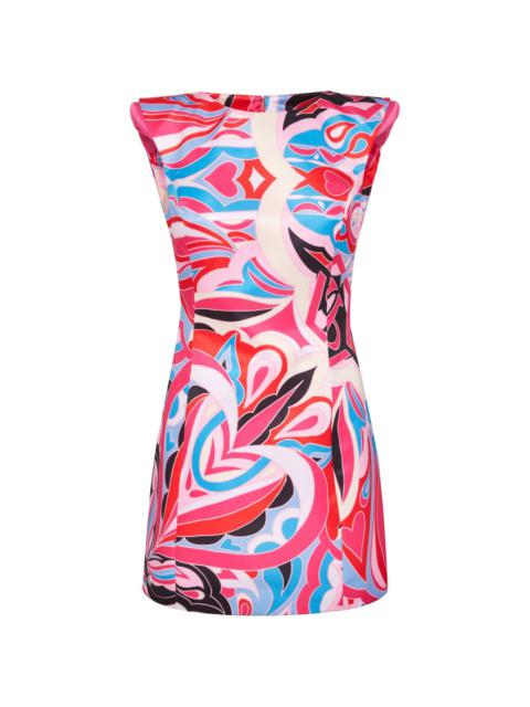 PHILIPP PLEIN Duchesse sleeveless minidress