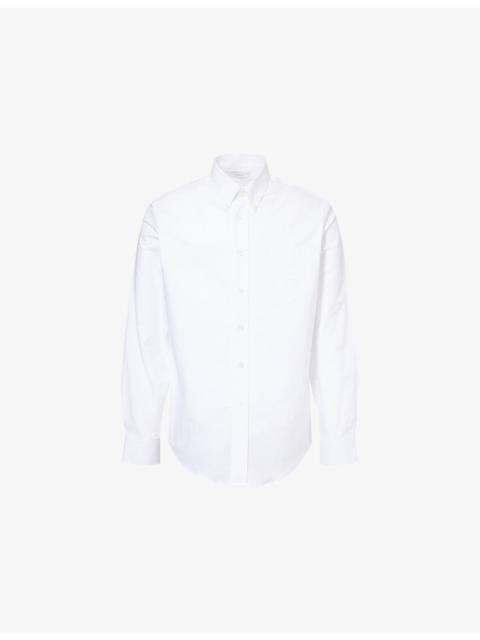 Givenchy Classic Embroidered-Logo Cotton Shirt