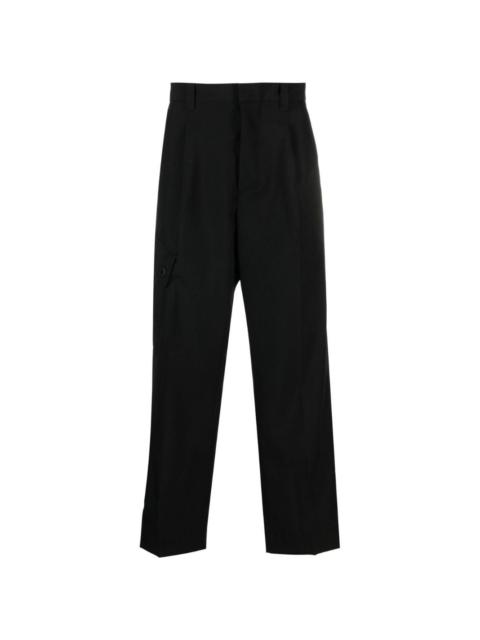 cargo-pocket trousers