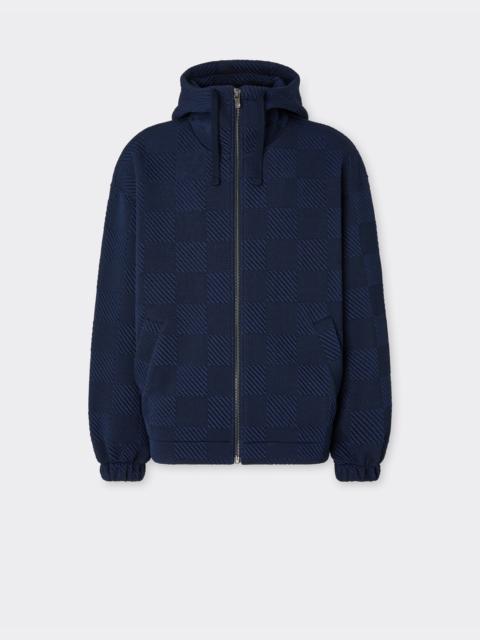 Ferrari Bomber jacket in 3D-effect jersey