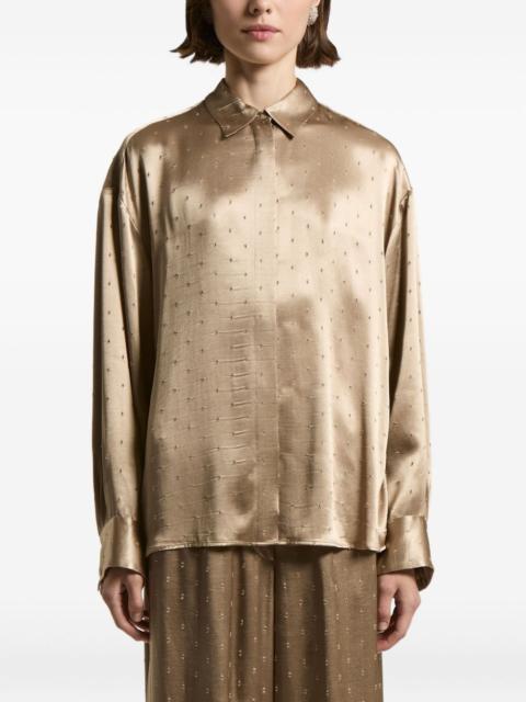 PESERICO dot-pattern shirt