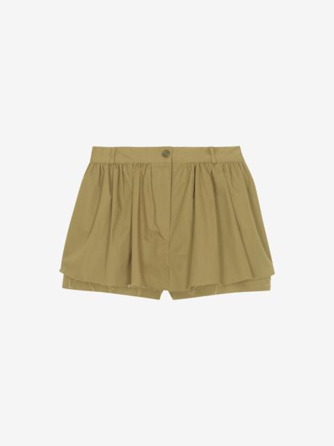 The Frankie Shop Raheny Mini Skort - Olive