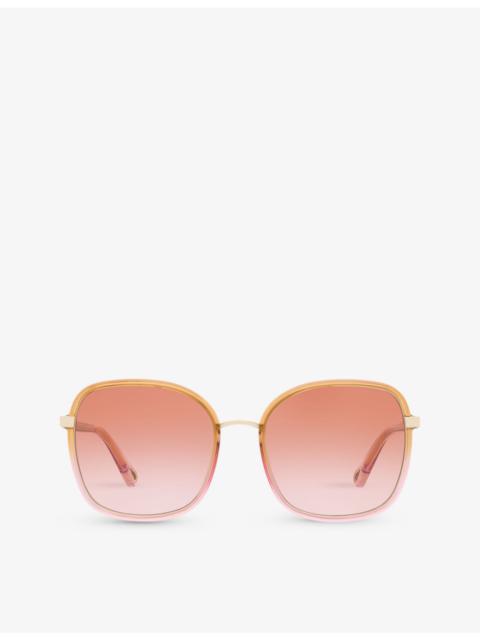 Chloé CH0031S square-frame acetate sunglasses