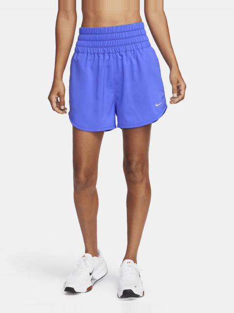 Nike One Women's Dri-FIT Ultra High-Waisted 3" Brief-Lined Shorts