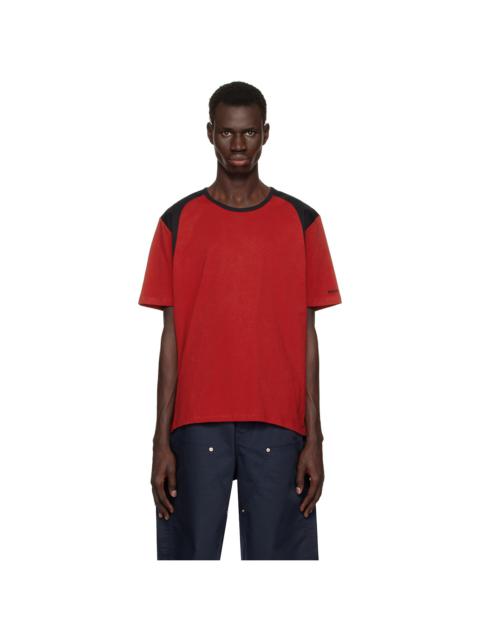 WALES BONNER Red Dub T-shirt