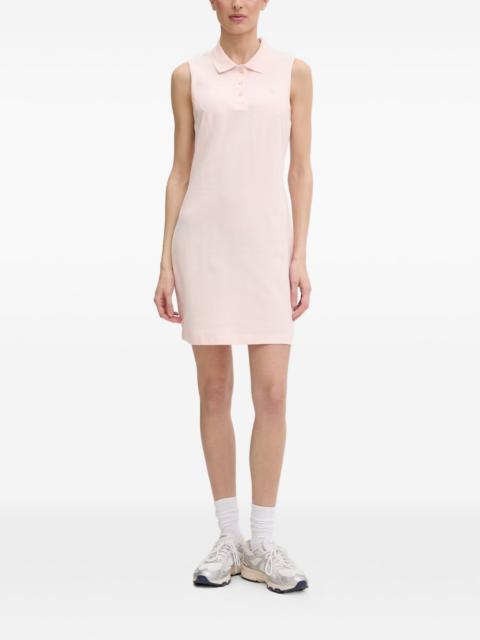 GUESS USA sleeveless polo-collar mini dress