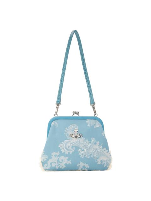 Vivienne Westwood Blue Vivienne's Clutch Bag
