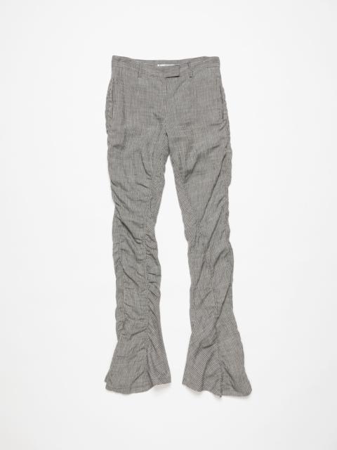 Fluid trousers - Grey Melange